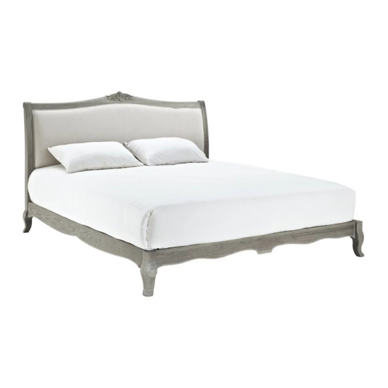 Happy Beds Camille Low End Bed-Double Assembly Instructions Manual
