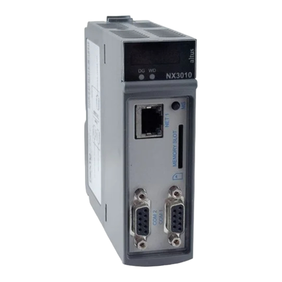 ALTUS Nexto Series User Manual