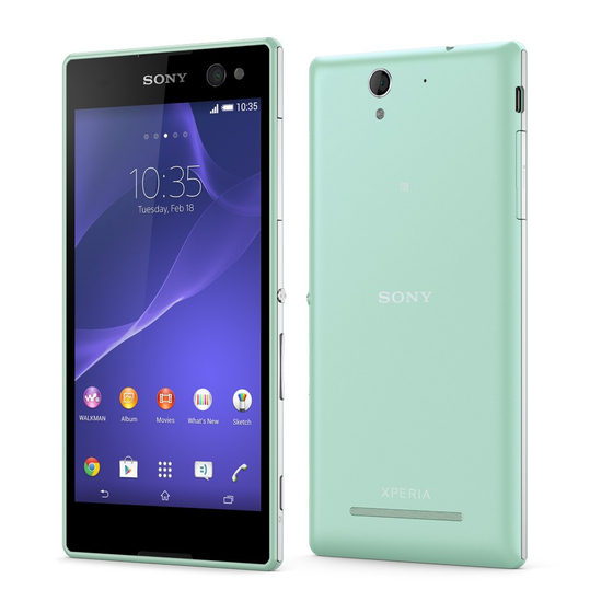 Sony Xperia C3 Dual Test Instructions