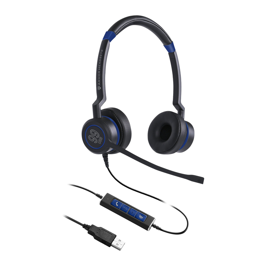 Armor 99 USB Series - Usb Headset Manual
