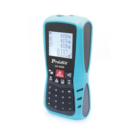Pro's Kit NT-6580 User Manual