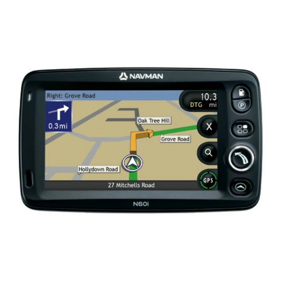 Navman N60i Specifications