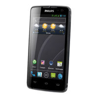Philips W732 Manual