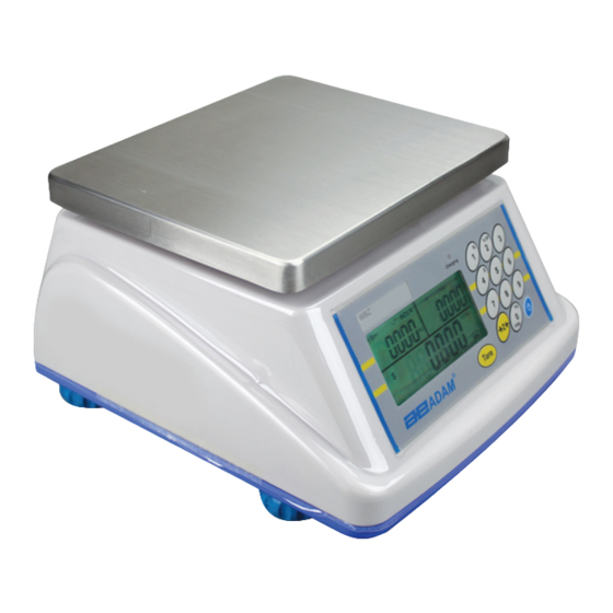 Adam Equipment WBZ 3 User Manual