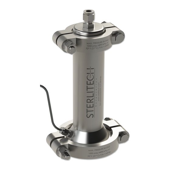 Sterlitech HP4750 Assembly & Operation Manual