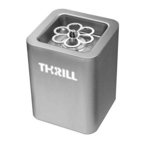 THRILL VORTEX F1-PRO User And Maintenance Manual