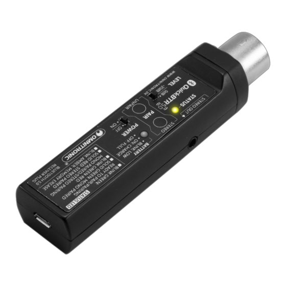 Omnitronic QuickBTR-5.0 User Manual