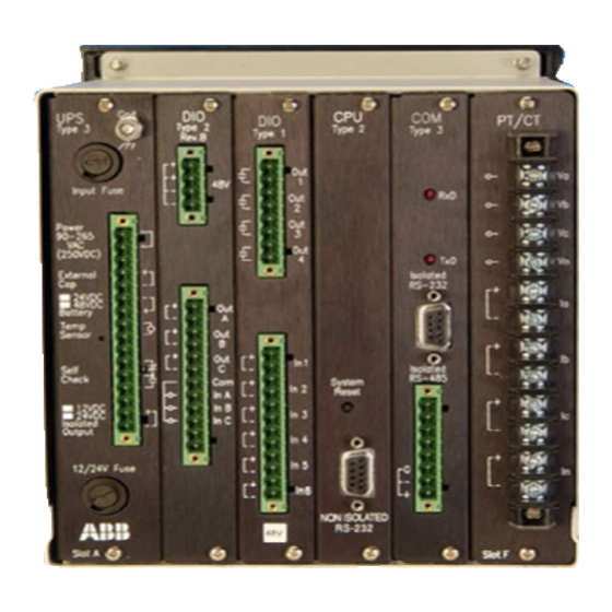 ABB 616016-T2 Replacement Procedure