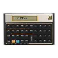 HP F2231AA - 12C Platinum Financial Calculator User Manual