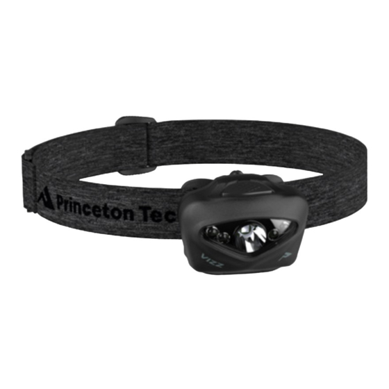 Princeton Tec VIZZ RGB Operating And Maintenance Instructions