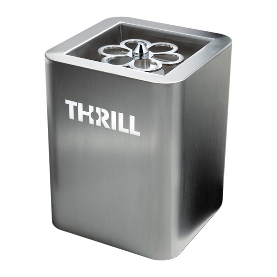 THRILL Vortex F1 PRO User And Maintenance Manual