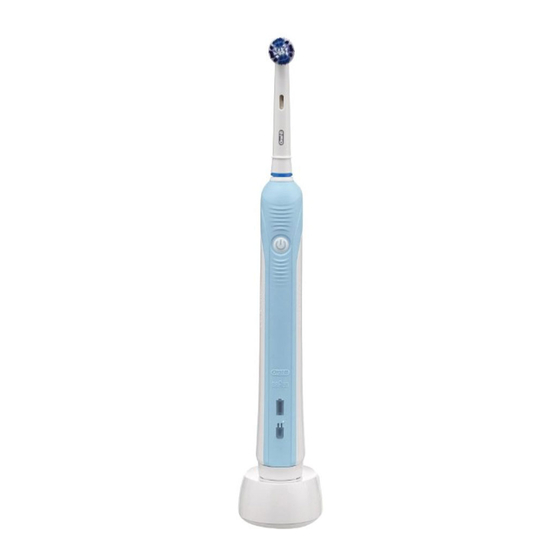 Braun Oral-B PRO TRIZONE 800 Manual