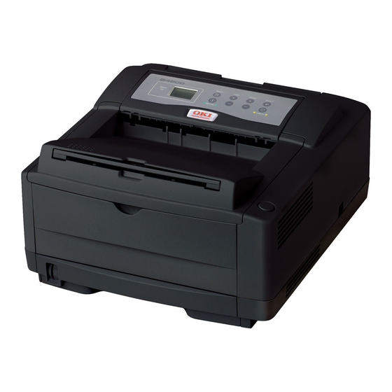 Oki B4500 Maintenance Manual
