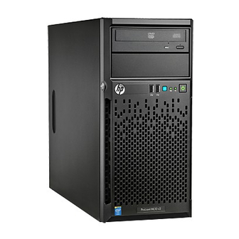 HP ProLiant ML10 v2 Quickspecs