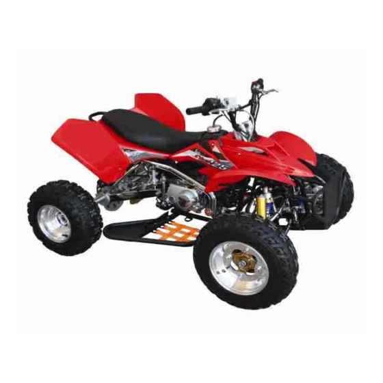 Baja motorsports STR125 Setup Instructions
