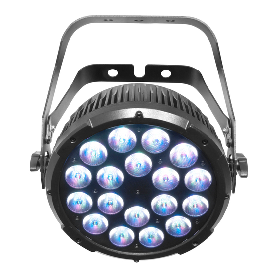 Chauvet Professional COLORdash Par-Quad 18 Quick Reference Manual