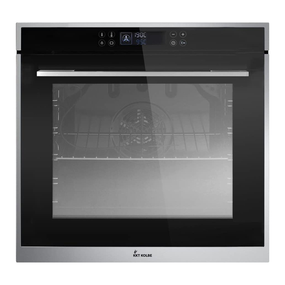 KKT KOLBE EB8403ED Built-in electric oven Manuals