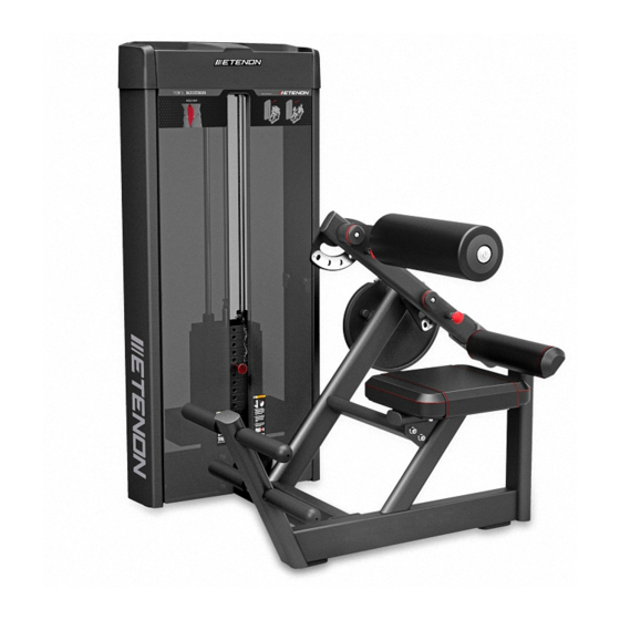 ETENON Fitness BACK EXTENSION Owner's Manual