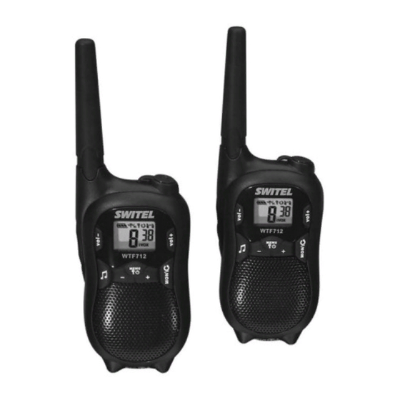 switel WTF712 Manuals