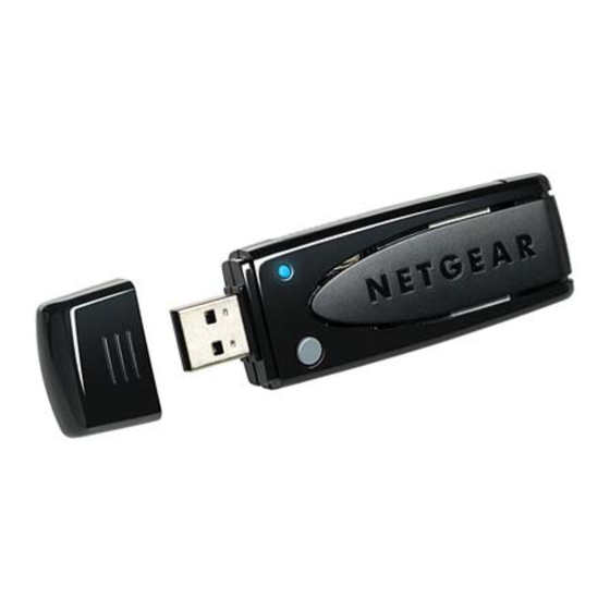 NETGEAR WNDA3100v2 - RangeMax Dual Band Wireless-N USB 2.0 Adapter User Manual