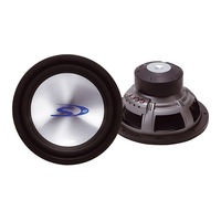 Alpine SWS-1022D - Type-S Car Subwoofer Driver Application Manual