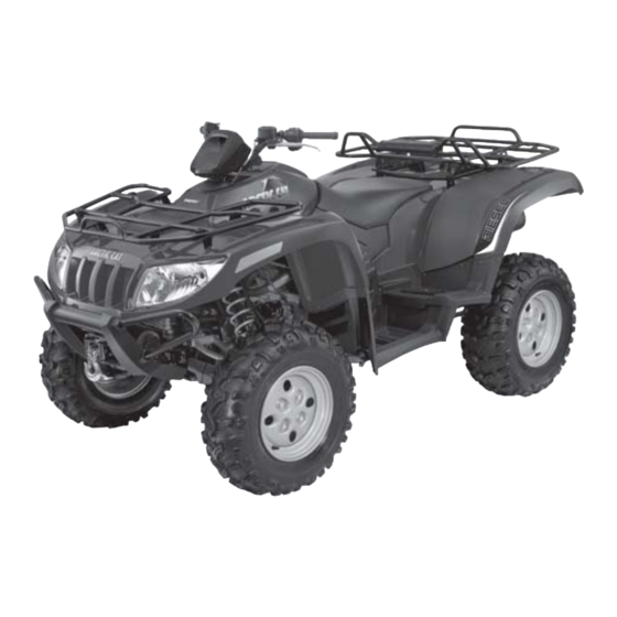 Arctic Cat ATV 700 Diesel 2011 Operator's Manual