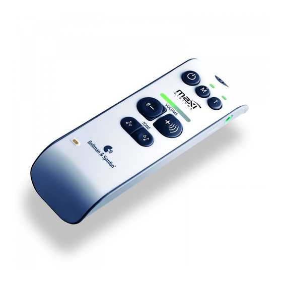 Bellman & Symfon Audio Maxi BE2020 Manual