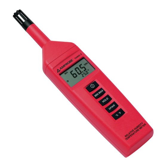 Amprobe THWD-3 User Manual