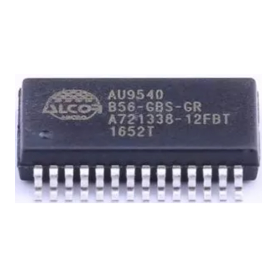 Alcor Micro AU9540 Technical Reference Manual