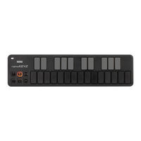 Korg nanoKEY2 Parameter Manual