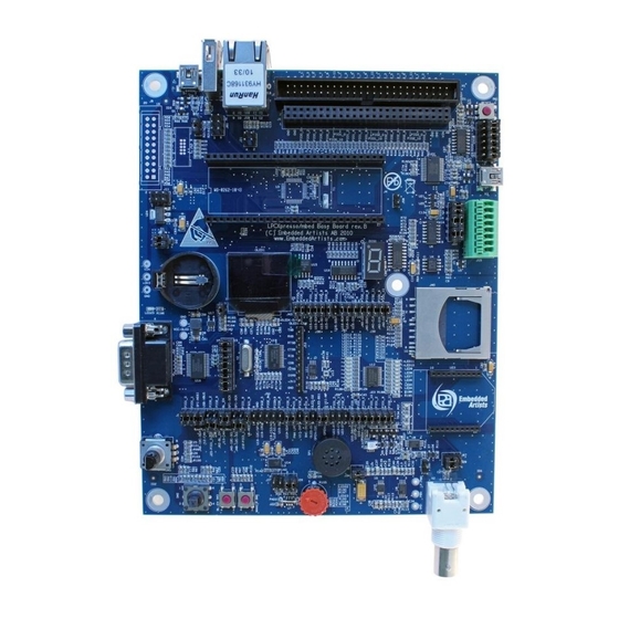 Embedded Artists LPCXpresso Base Board User Manual