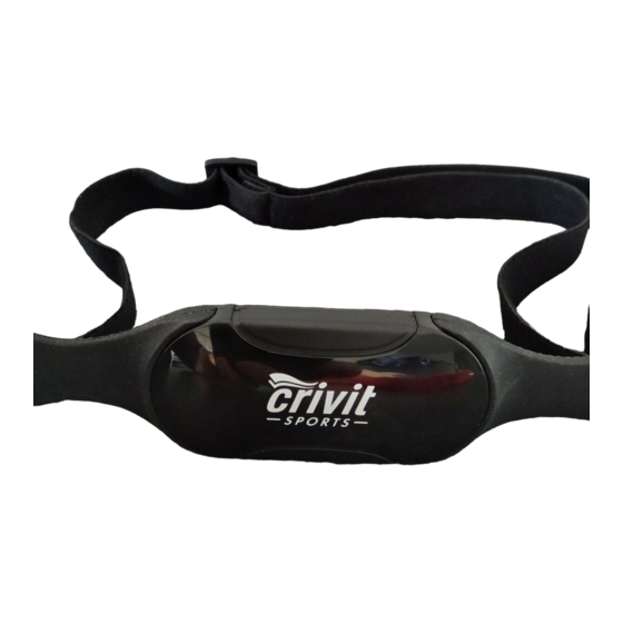 Crivit 1-LD3141 Heart Rate Monitor Manuals