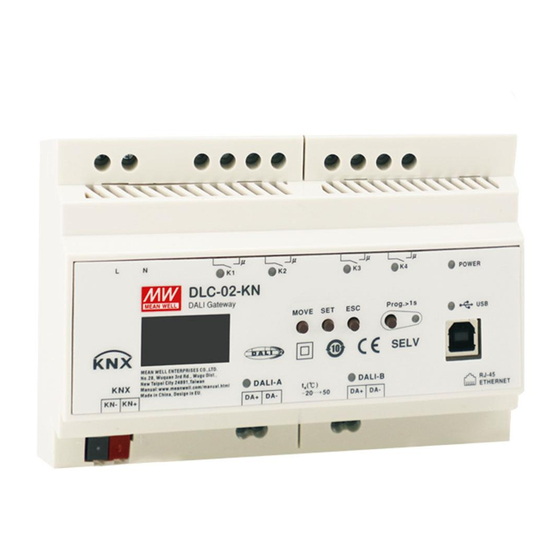 Meanwell DLC-02-KN Installation Manual