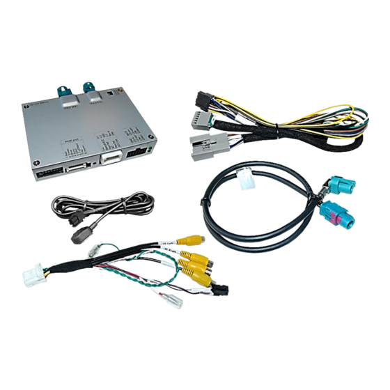 Car-Interface RL4-MIB92 Manuals