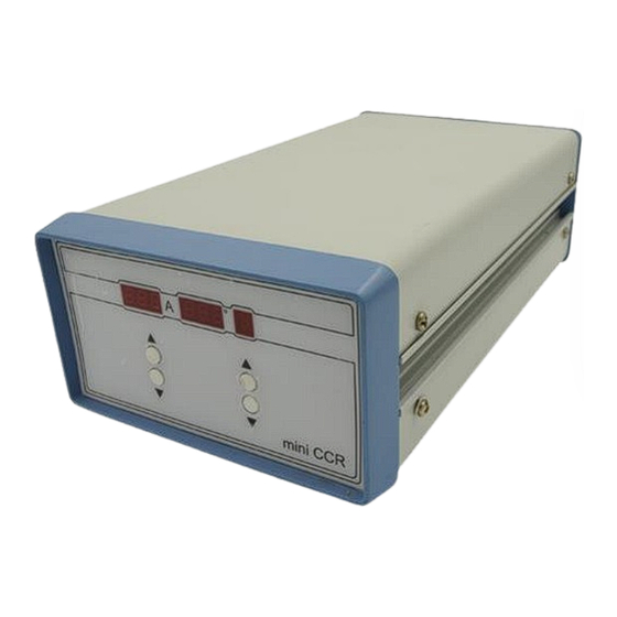 Airsafe Mini CCR Operation Manual