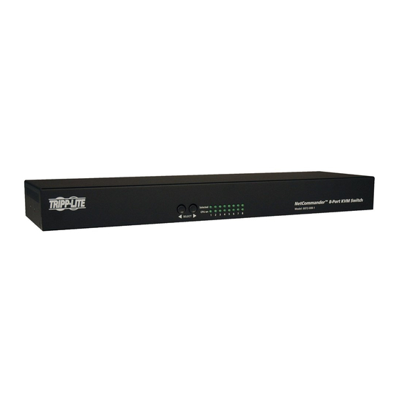 Tripp Lite NetCommander B072-016-1-IP Owner's Manual