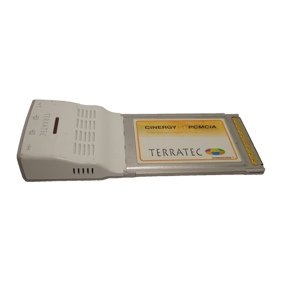 TerraTec CINERGY HT PCMCIA Technical  Details