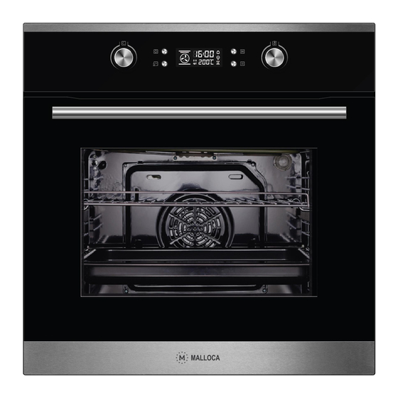 Malloca MOV-65DE Electric Oven Manuals
