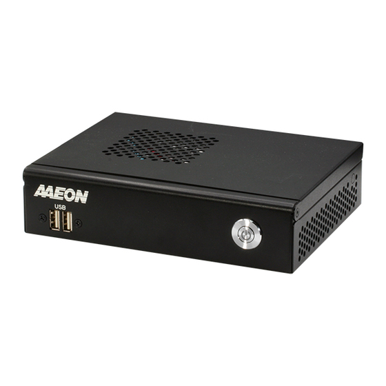 Asus Aaeon GENESYS-APL7 User Manual
