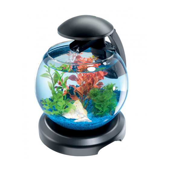 Tetra LED Waterfall Globe Quick Setup Manual