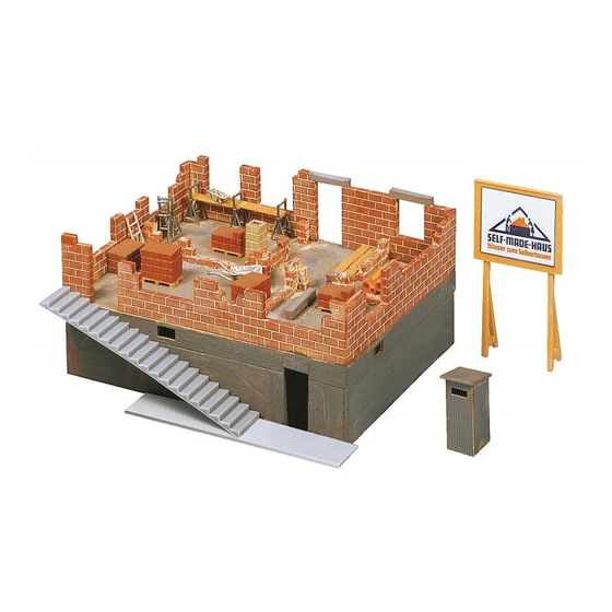 Faller HOUSE UNDER CONSTRUCTION Quick Start Manual