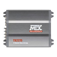 MTX TX2275 Manual