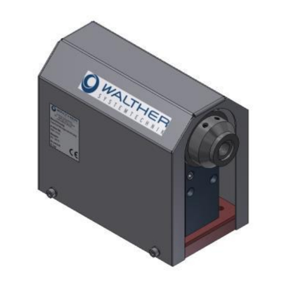 Walther Systemtechnik TBV-H-01 Manuals