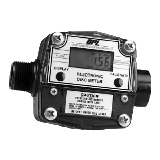 Great Plains Industries FM-300H Owner's Manual