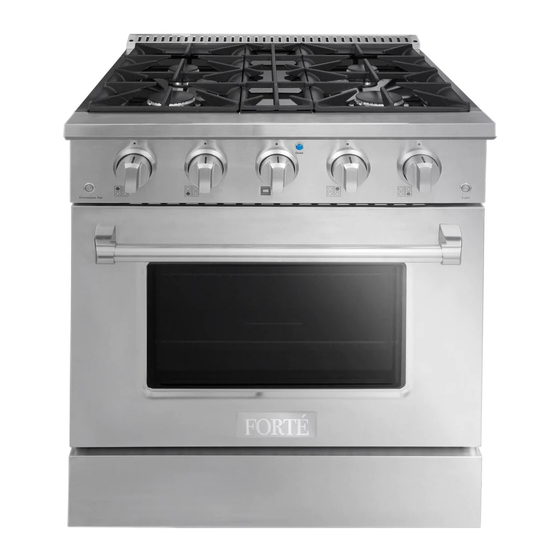 Forte FGR488BSS Installation Manual