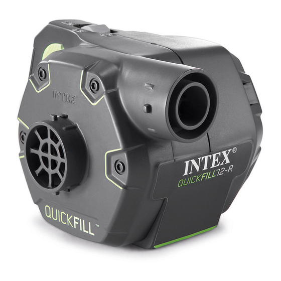 Intex Quick-Fill AP641 Owner's Manual