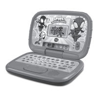 VTech MARVEL SPIDEY and his AMAZING FRIENDS Spidey Learning Laptop Instruction Manual