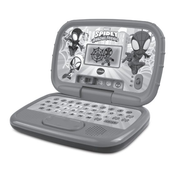 VTech MARVEL SPIDEY and his AMAZING FRIENDS Spidey Learning Laptop Instruction Manual