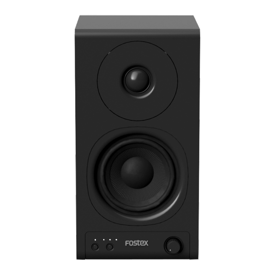 Fostex PM0.3BD Owner's Manual
