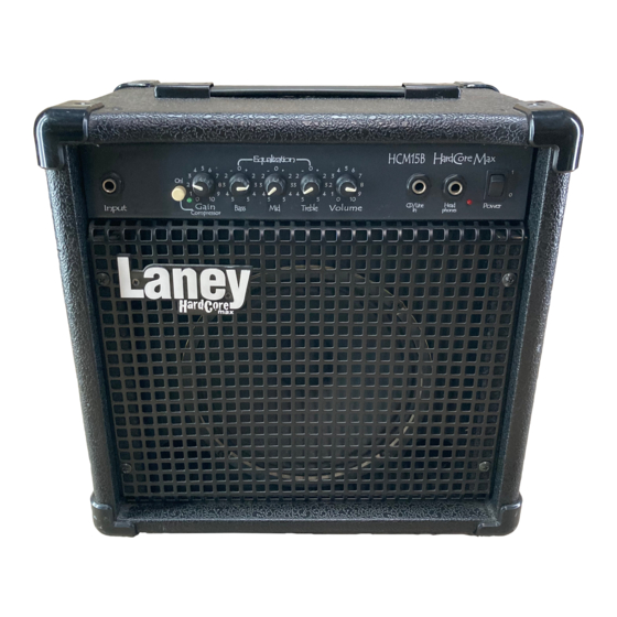 Laney HCM15B User Manual